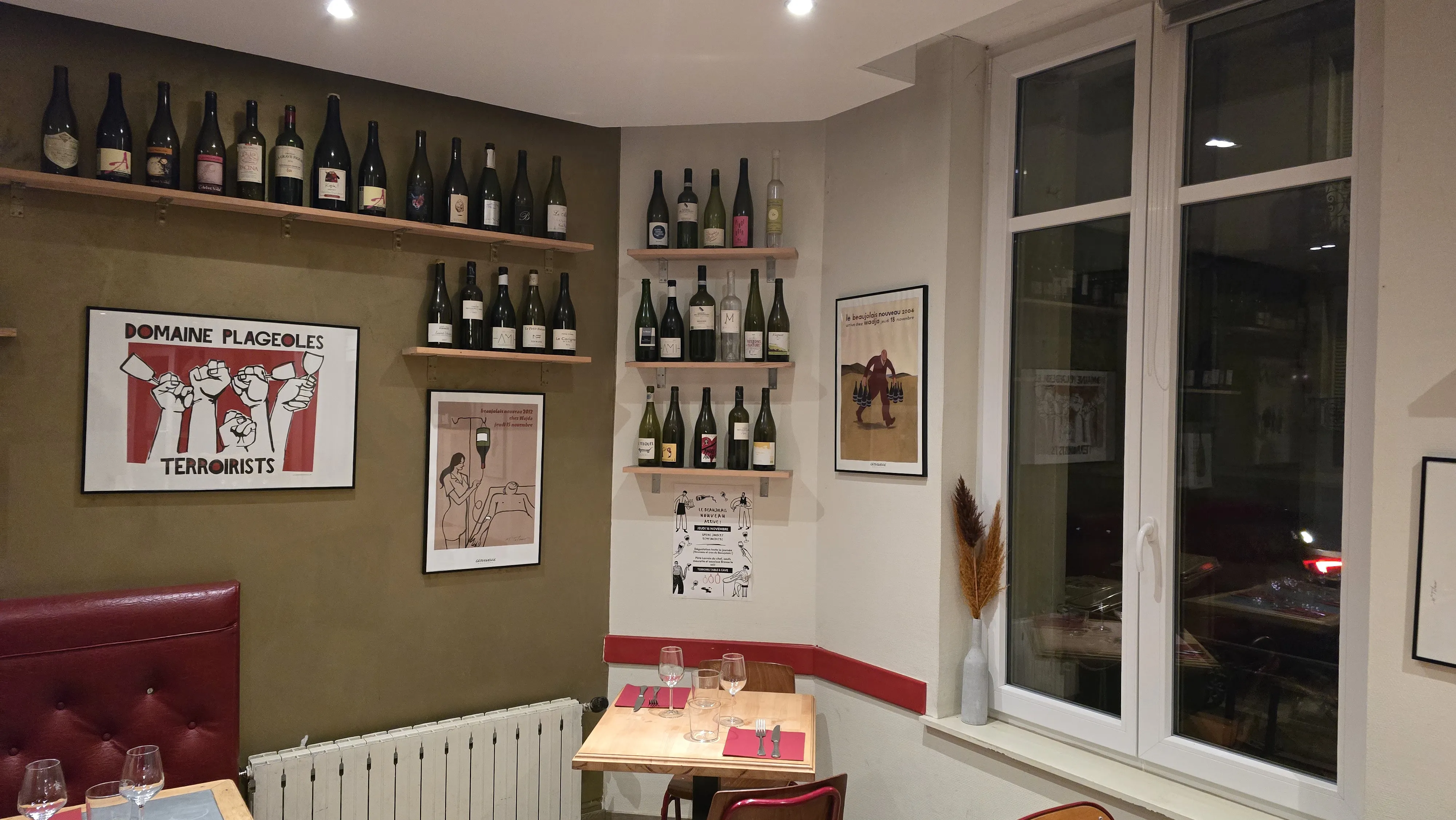 Paysage lorrain au crépuscule, vignes et campagne aux alentours de Nancy